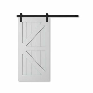 Grey Barn Door